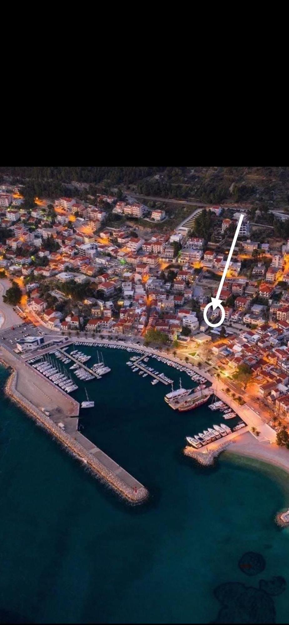 Apartmani Cvitanovic Baska Voda Bagian luar foto